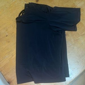 Black Fabletics cropped tshirt